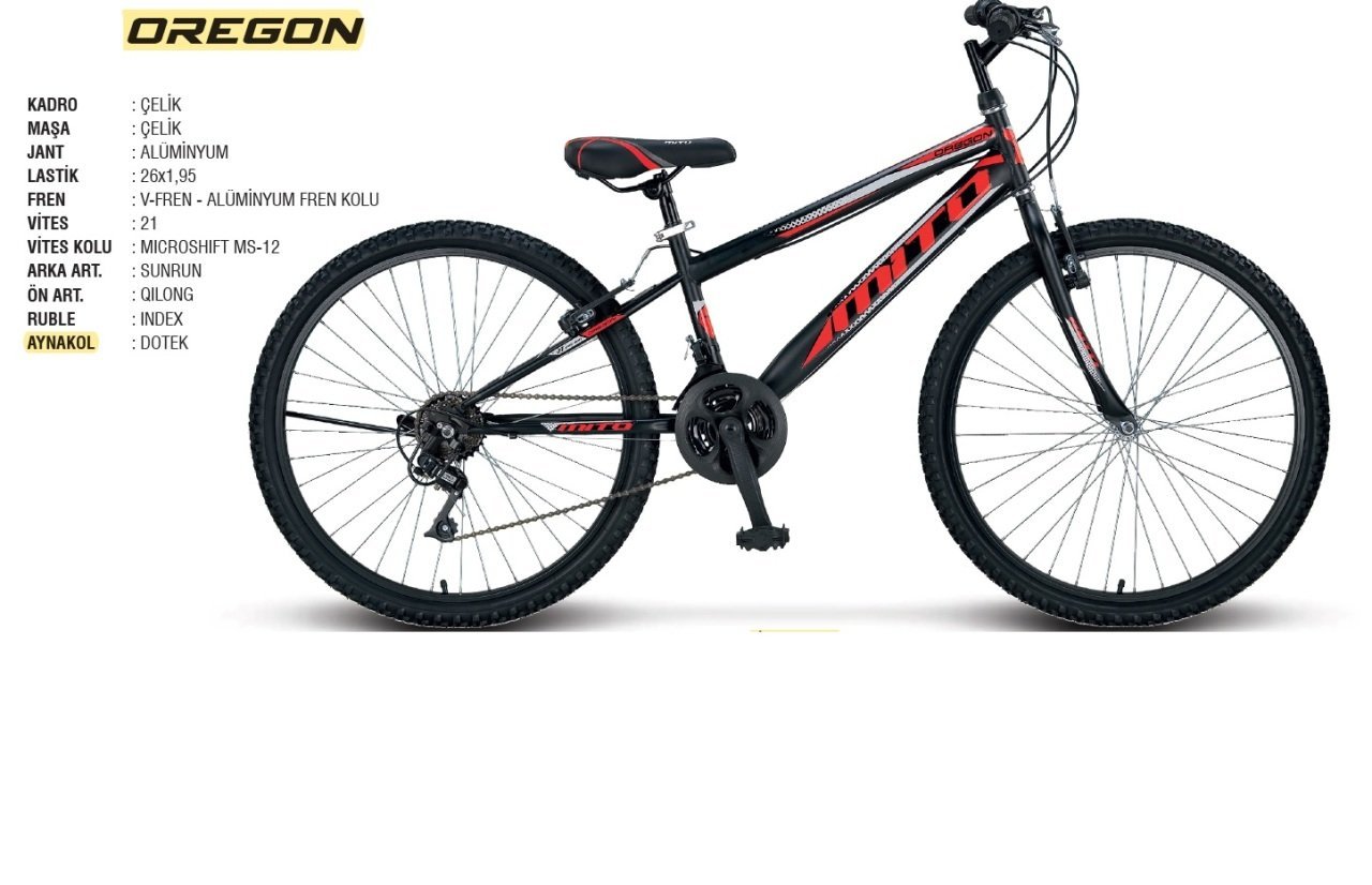 MITO OREGON 24 Jant Bisiklet