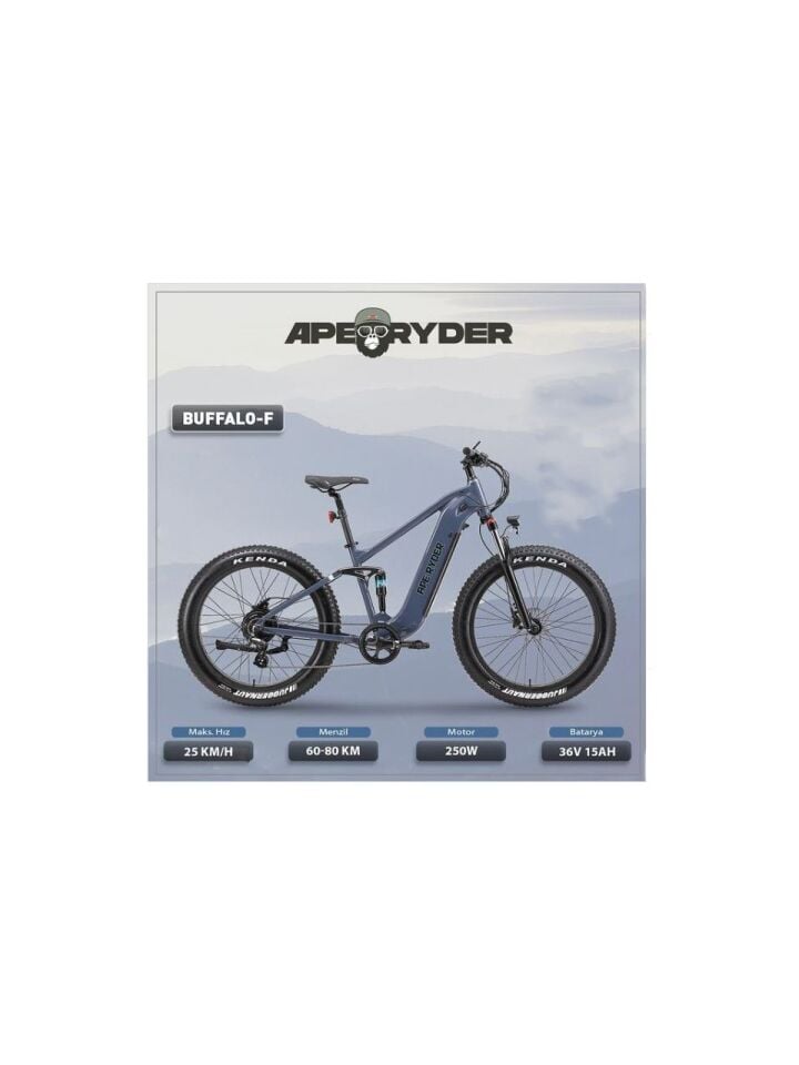 APE RYDER BUFFALO F ELEKTRİKLİ BİSİKLET